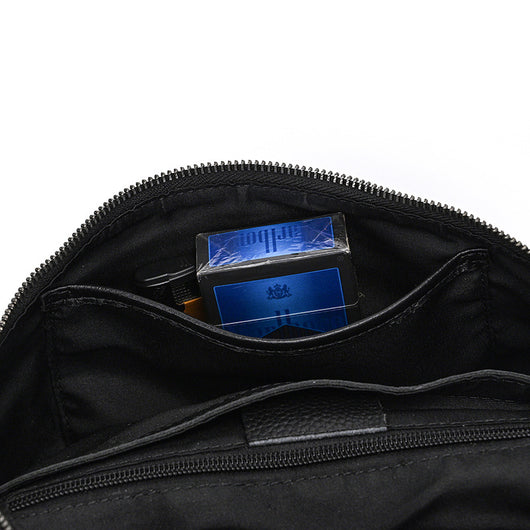 Bolsa de Pecho de Cuero Genuino para Hombre - Grande y Versátil - Image 21