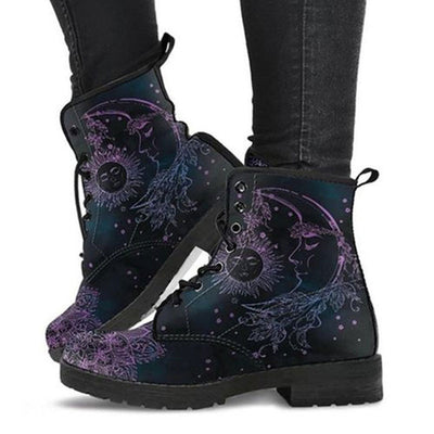Botas Cortas Estilo Británico con Cordones y Suela Gruesa Acolchonada - Image 10