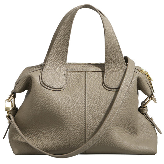 Bolso Mensajero de Cuero Genuino para Mujer - Gran Capacidad en Cuero Vacuno Primera Capa - Image 5