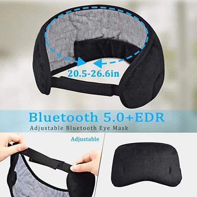 Diadema Bluetooth con Máscara de Dormir y Altavoces Integrados - Image 6