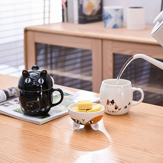 Taza de Cerámica Japonesa para Mujer - Diseño Minimalista
