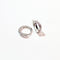 Women's Sterling Silver Plated Earrings New Gold Color Sleeping Free Pick Silver Ear Buckle