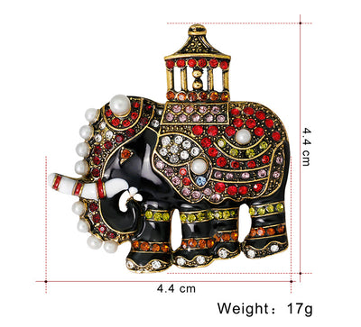 Elefante Miniatura Retro Esmaltado en Colores Pastel - Image 12
