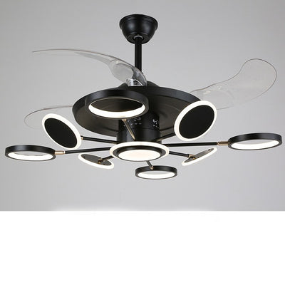 Ventilador de Techo Nórdico con Luz LED y Control Remoto - Image 4