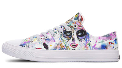 Tenis de Lona Estampado para Parejas - Diseño Moderno Bajo - Image 15
