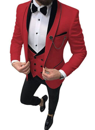 Traje de Tres Piezas para Hombre - Padrino Elegante - Image 2