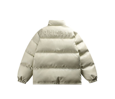 Abrigo de Algodón Retro Holgado y Cálido para Hombre - Image 13