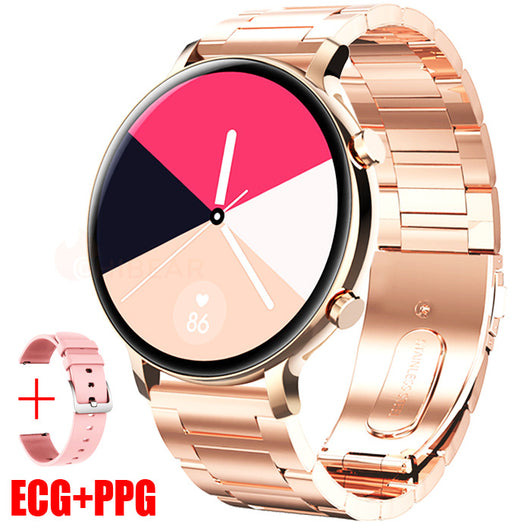 Reloj Inteligente Empresarial con Llamadas Bluetooth y Correa de Acero Inoxidable - Image 4