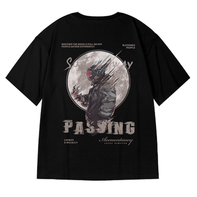 Camiseta Suelta de Gran Tamaño para Hombre - Estilo Personalidad - Image 3