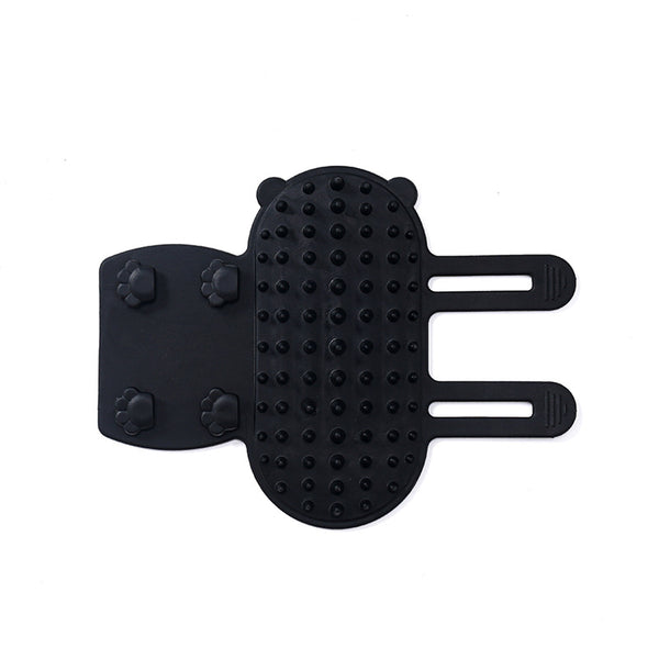 Cepillo Masajeador Quitapelos para Gatos con Rascador de Pared Autolimpiable - Image 9