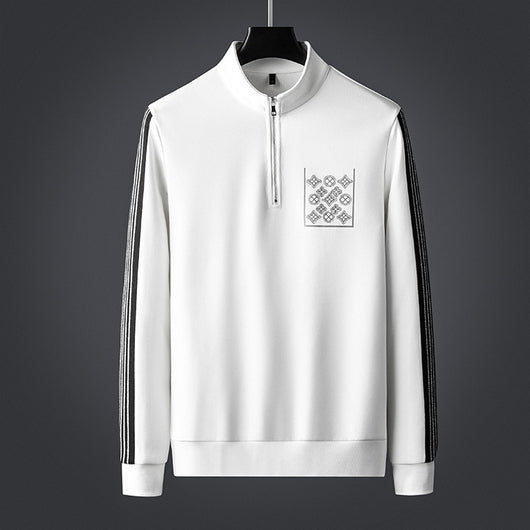 Suéter Cardigan Blanco con Cierre - Abrigo Elegante - Image 5