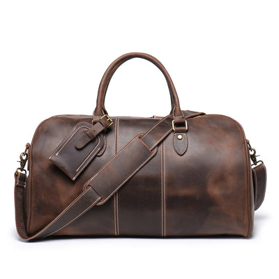 Bolsa de Viaje Portátil para Hombre en Cuero Genuino Estilo Retro - Image 45
