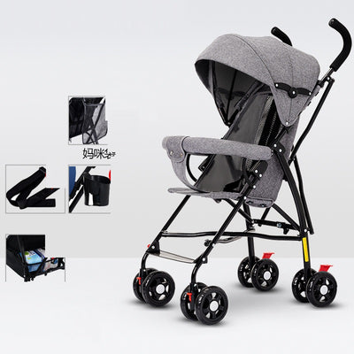 Carrito Plegable Portátil para Bebé - Diseño Compacto y Funcional - Image 6