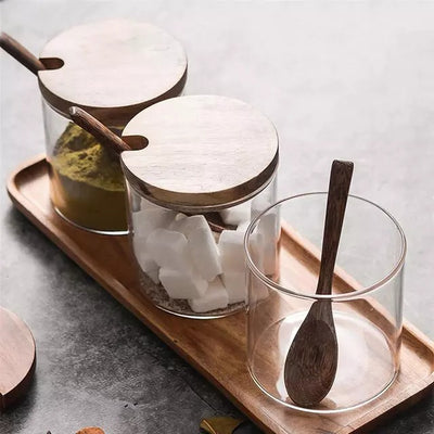 Frasco de Vidrio para Especias y Condimentos con Tapa Hermética - Image 3