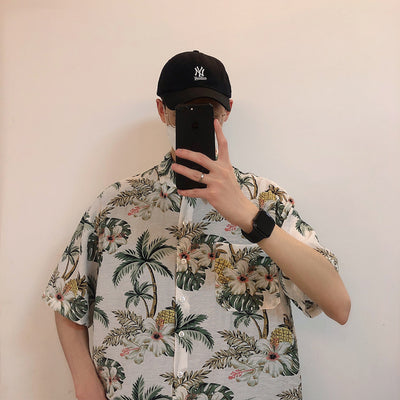 Camisa Hawaiana Vintage para Hombre - Diseño Clásico de Playa - Image 14