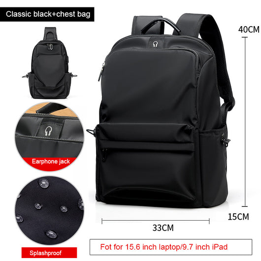 Mochila de Viaje Moderna para Estudiantes - Bolsa Escolar con Compartimento para Laptop - Image 7
