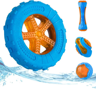 Juguetes Flotantes para Perros con Sonido - Toys Interactivos para Playa y Piscina - Image 3