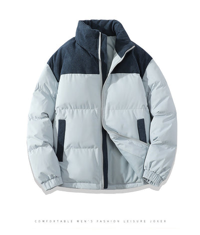 Abrigo Acolchado Unisex de Cuello Alto para Invierno - Image 15
