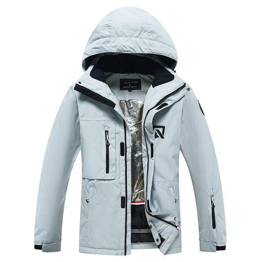 Traje de Esquí Doble Tabla para Hombre y Mujer - Abrigo Térmico Invernal - Image 36