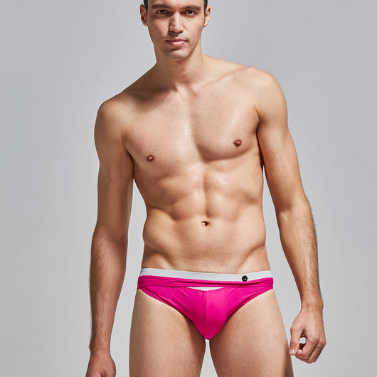 Bóxer de Baño Deportivo Hombre Cintura Baja Triángulo Moderno - Image 5