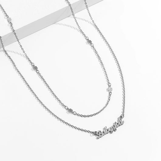 Cadena de Cintura con Dije de Letra Metálica para Mujer - Diseño Elegante Ajustado - Image 6