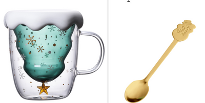 Vaso Navideño de Doble Pared en Vidrio Borosilicato - Image 16