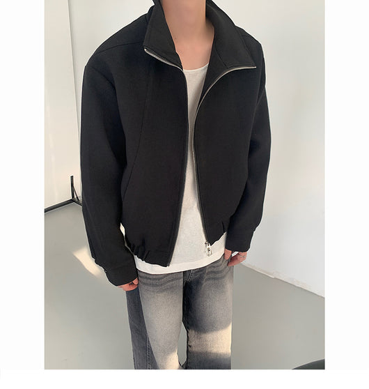 Chaqueta Minimalista para Pareja - Diseño Urbano Otoño - Image 36