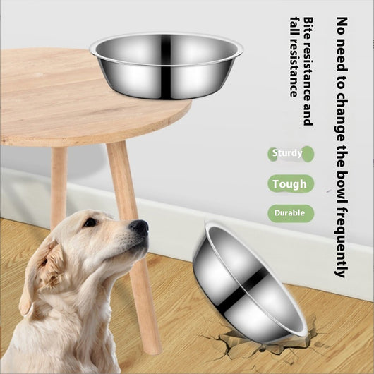 Comedero de Acero Inoxidable para Perros y Gatos - Antideslizante y Fácil de Limpiar - Image 5