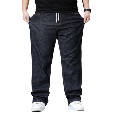Pantalones Holgados de Cintura Elástica para Hombre Talla Grande - Image 5
