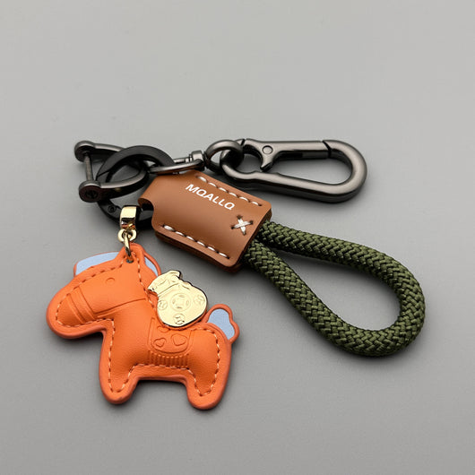 Llavero de Cuero Genuino Hecho a Mano - Diseño Minimalista y Personalidad - Image 16