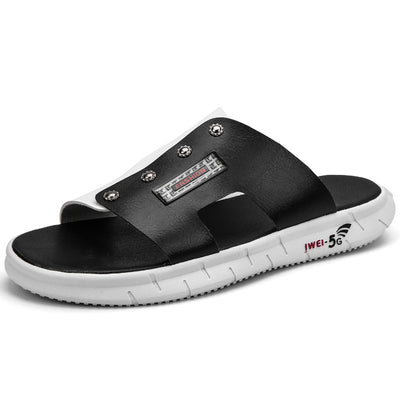 Pantuflas Casuales de Cuero para Hombre - Comodidad Outdoor - Image 12