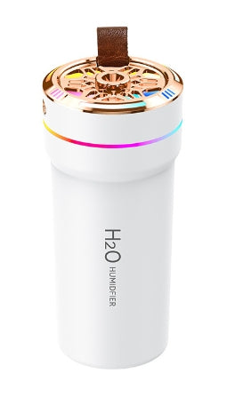 Humidificador de Auto Mini con Proyector Cielo Estrellado y Luz Ambiental