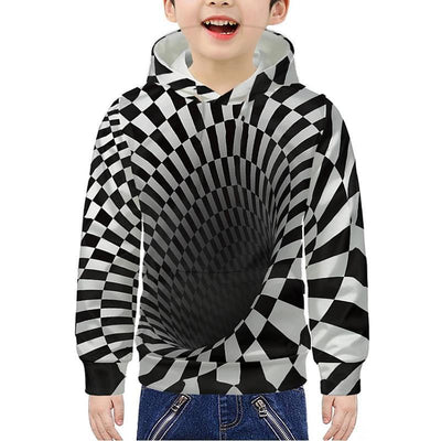 Suéter Infantil con Impresión Digital de Ilusión Óptica 3D - Image 4