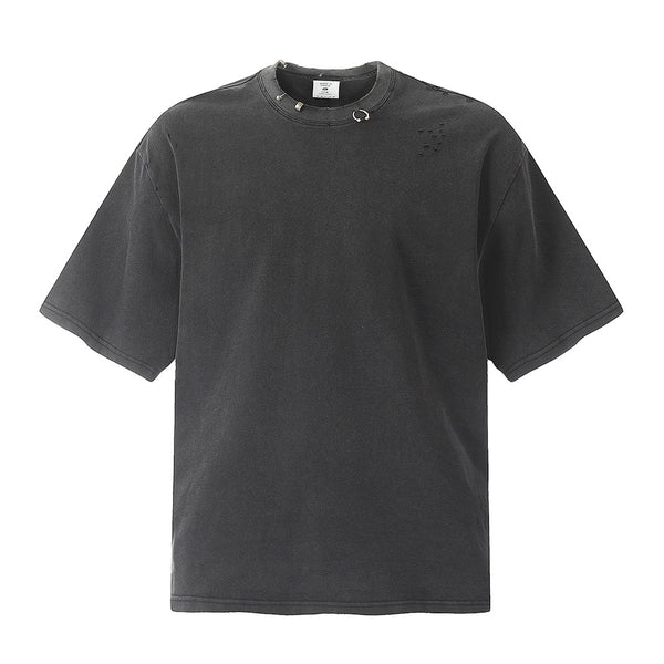 Camiseta Suelta de Manga Corta para Hombre - Comodidad Diaria