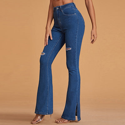 Jeans Talle Alto Slim Cintura Microajustada Mujer - Image 10