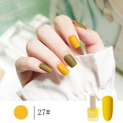 Esmalte de Uñas Mate Nude sin Horno de Secado Rápido - Image 29