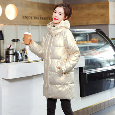 Chaqueta Acolchada Suelta de Algodón Talla Grande Estilo Coreano - Image 14