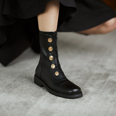 Botas Martin de Cuero con Respaldo Deportivo - Transpirables y Flexibles para Verano - Image 9