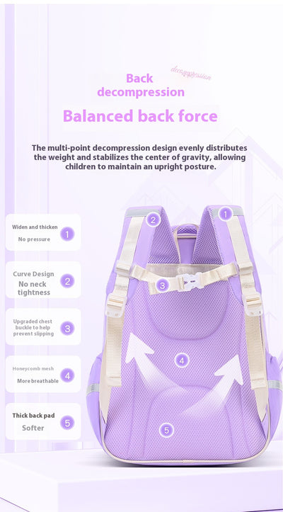 Mochila Escolar Ligera para Niñas - Image 21
