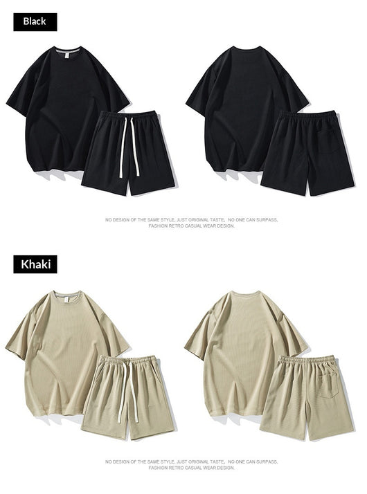Conjunto Deportivo Hombre Verano Seda Helada Ligero Cómodo - Image 23