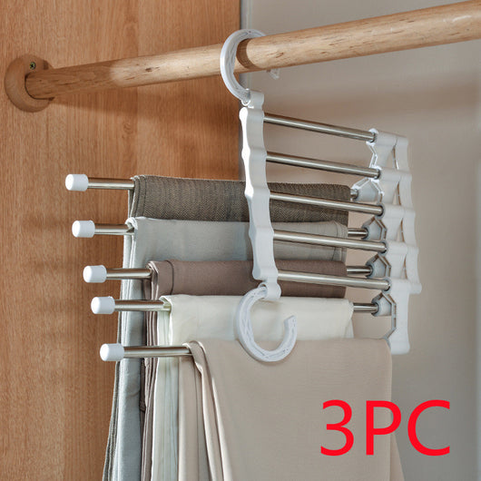 Perchero Telescópico Plegable Multifuncional para Pantalones - Image 11