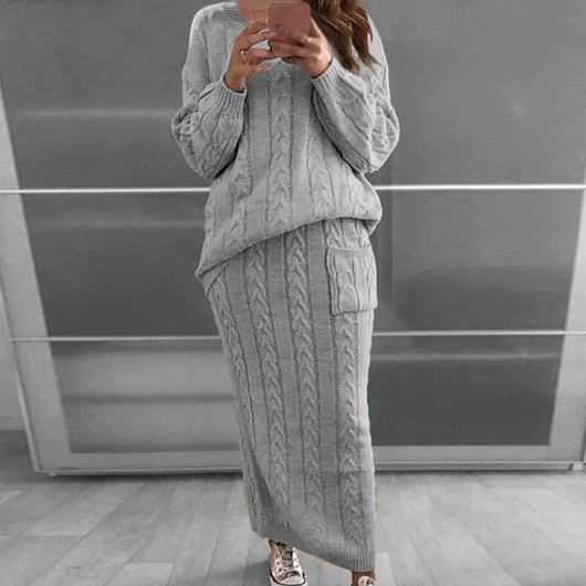 Conjunto de Suéter con Detalle Retorcido - Image 17