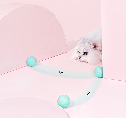 Pelota Inteligente Giratoria Automática para Gatos - Juguete Interactivo con Gravedad - Image 3