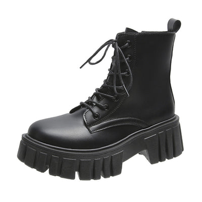 Botas Motociclistas Estilo Británico con Suela Reforzada - Image 7