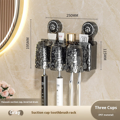 Set de Cepilleros de Pared con Ventosa - Diseño Moderno sin Perforaciones - Image 8