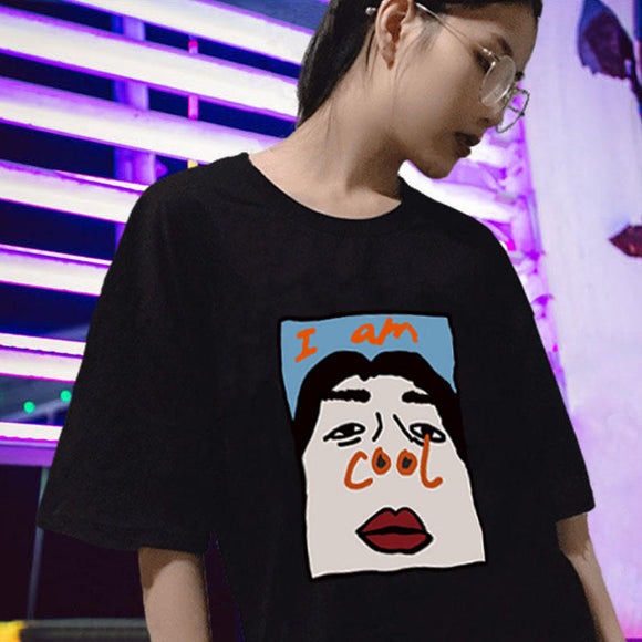 Playera Holgada Estilo Hip-hop Europeo Americano para Hombre