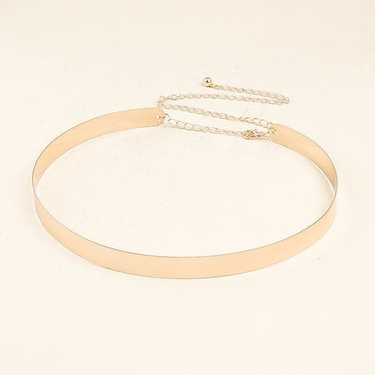 Cinturón Metálico con Lentejuelas y Espejo - Accesorio de Moda Exagerado - Image 3