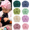 Turbante con Capucha y Moño - Gorro Elegante de Color Liso