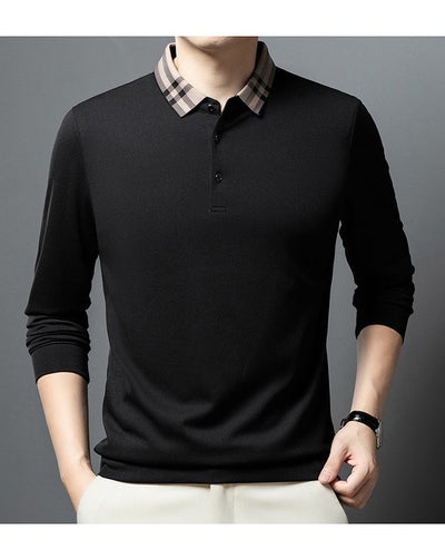 Chompa Polar Suelta para Hombre Otoño Invierno - Cuello Solapa Versátil - Image 43