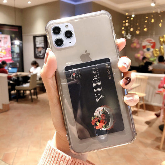 Funda Transparente con Cartera para iPhone - Protección y Estilo - Image 6